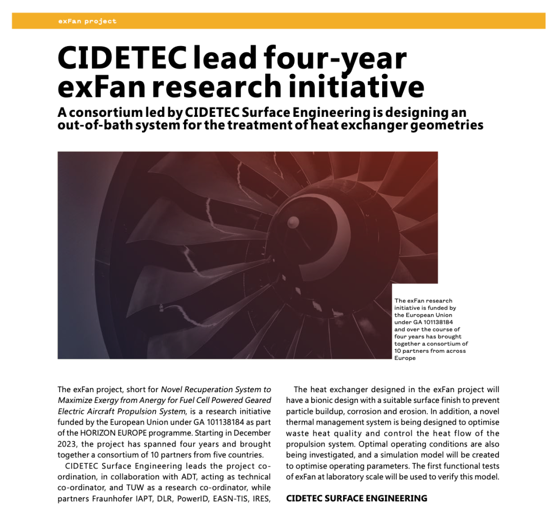 exFan Featured in EFC August 2024 Newsletter