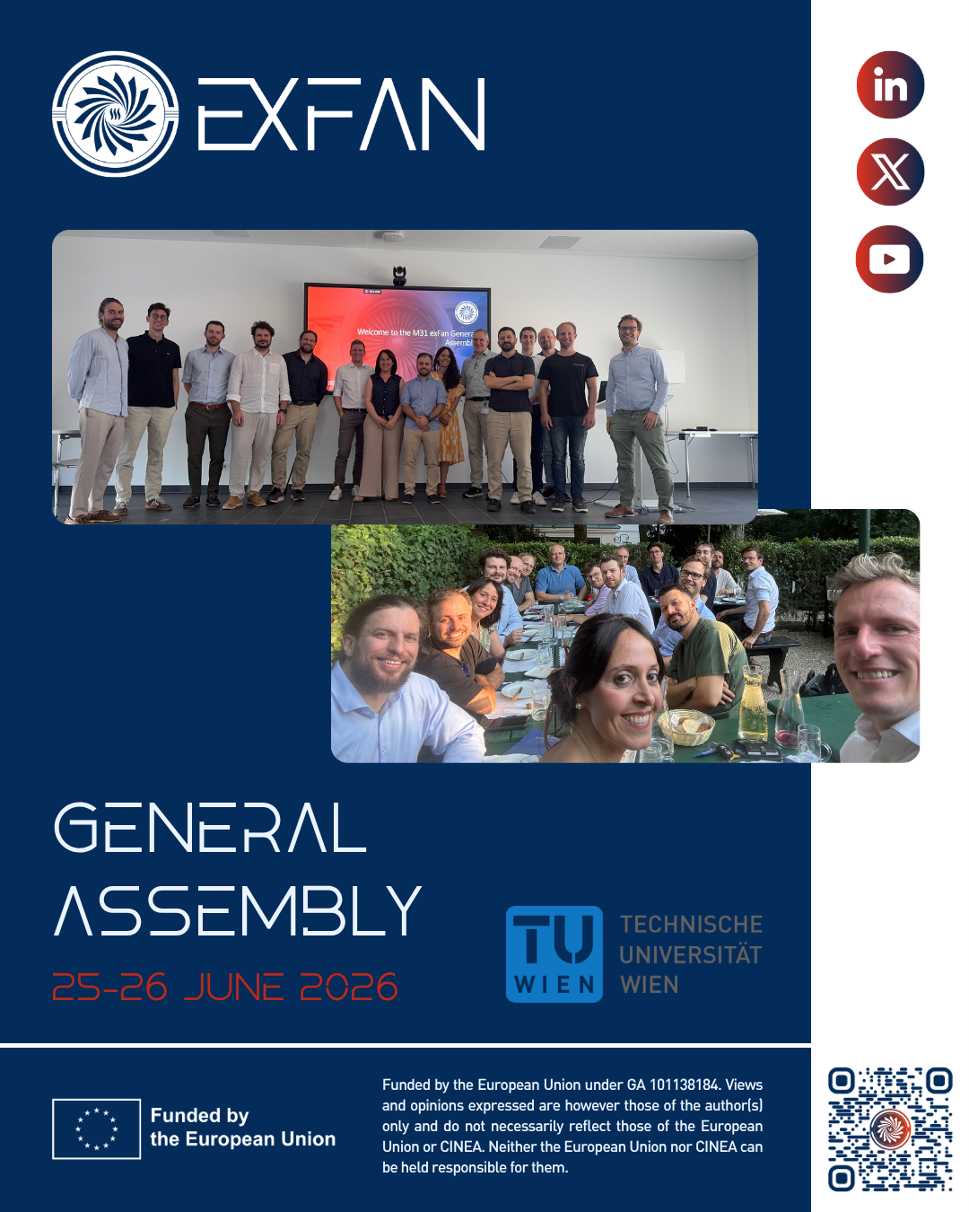 exFan Consortium Meets in Vienna for the General Assembly